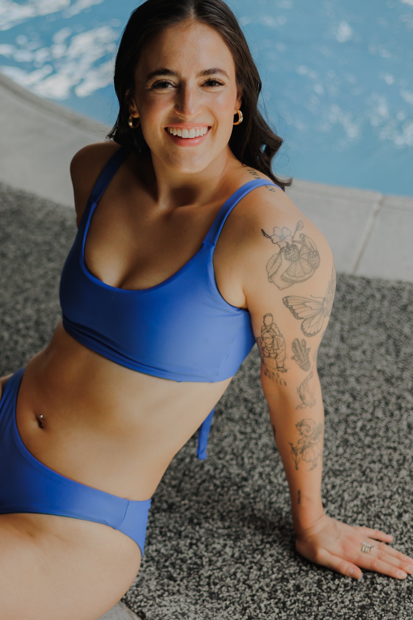 Dawn Top | Cobalt Blue