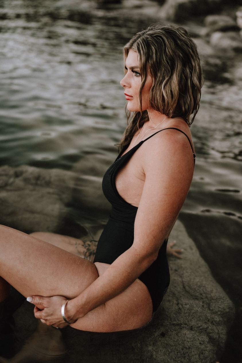 Beach Bum one-piece | Onyx