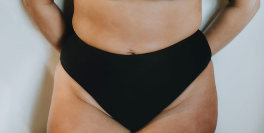 Perfectly Imperfect Gaia high-waist bottoms | Onyx