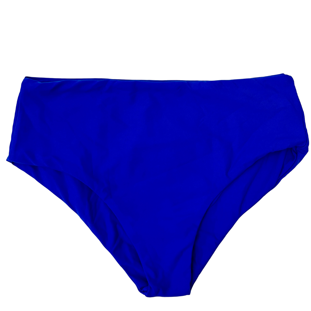 Gaia high-waist bottoms | Cobalt Blue