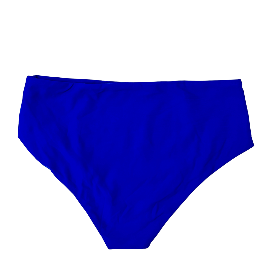 Gaia high-waist bottoms | Cobalt Blue